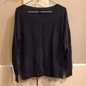 American eagle crew neck sweater, blue size medium